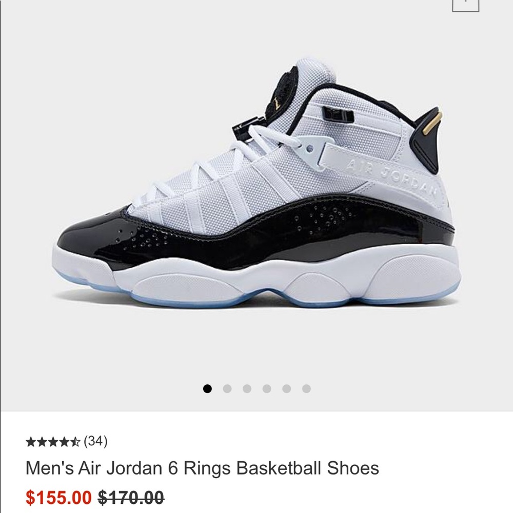 COPY - Men’s Air Jordan 6 ring